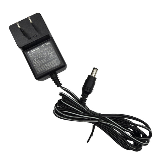 Canon AC-380 AC Adapter 6.3V 0.4A OEM Power Supply - Tested Working