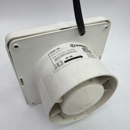 Blauberg Aero 100 100mm 120V Exhaust Vent Fan White
