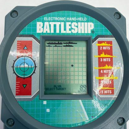 Milton Bradley Electronic Hand-Held Battleship LCD Game 4633 1995 Tested Working