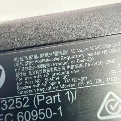 Genuine HP 45W Laptop AC Adapter Charger 19.5V 2.31A Blue Tip 741727-001