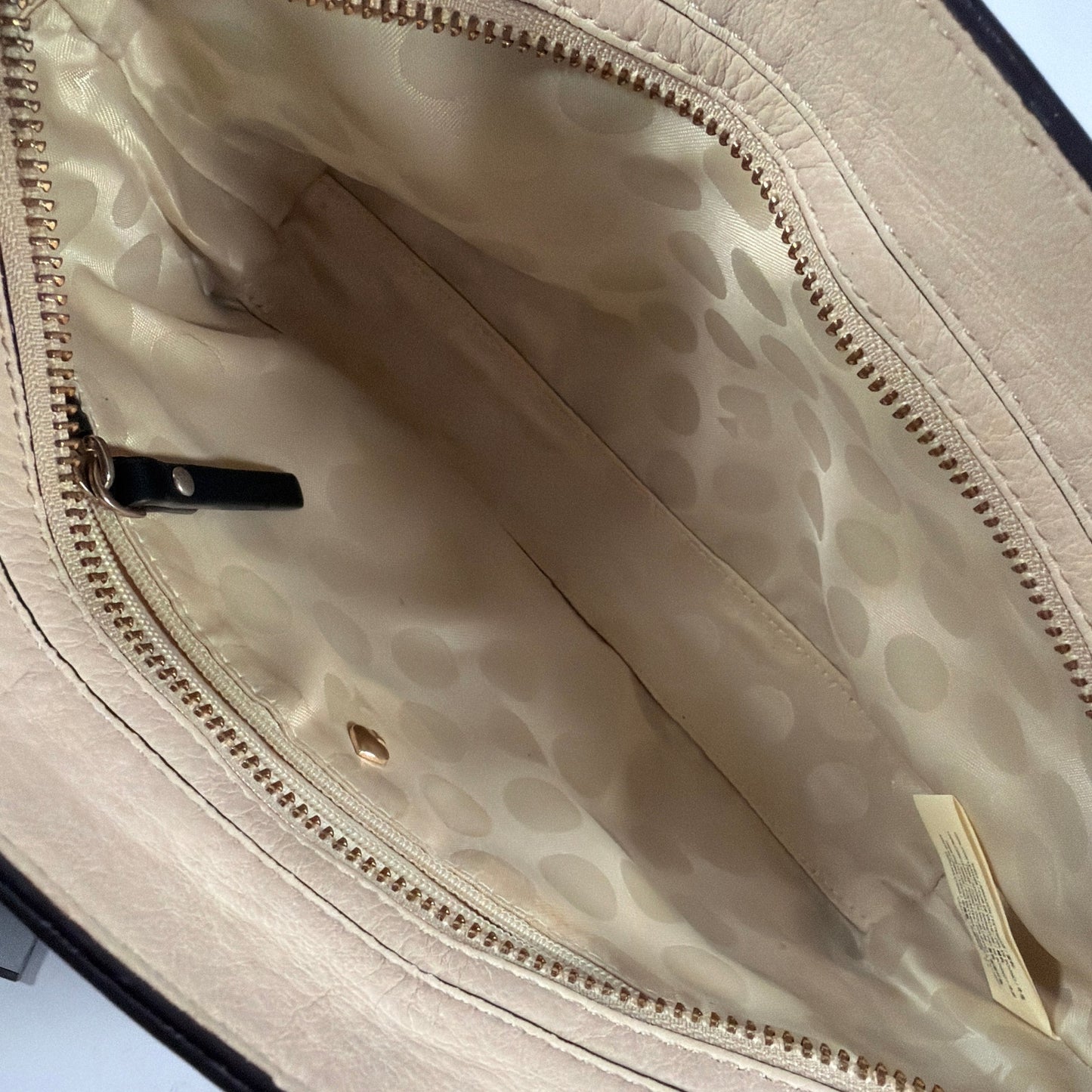 Kate Spade New York Black & Cream Leather Bow Crossbody Bag