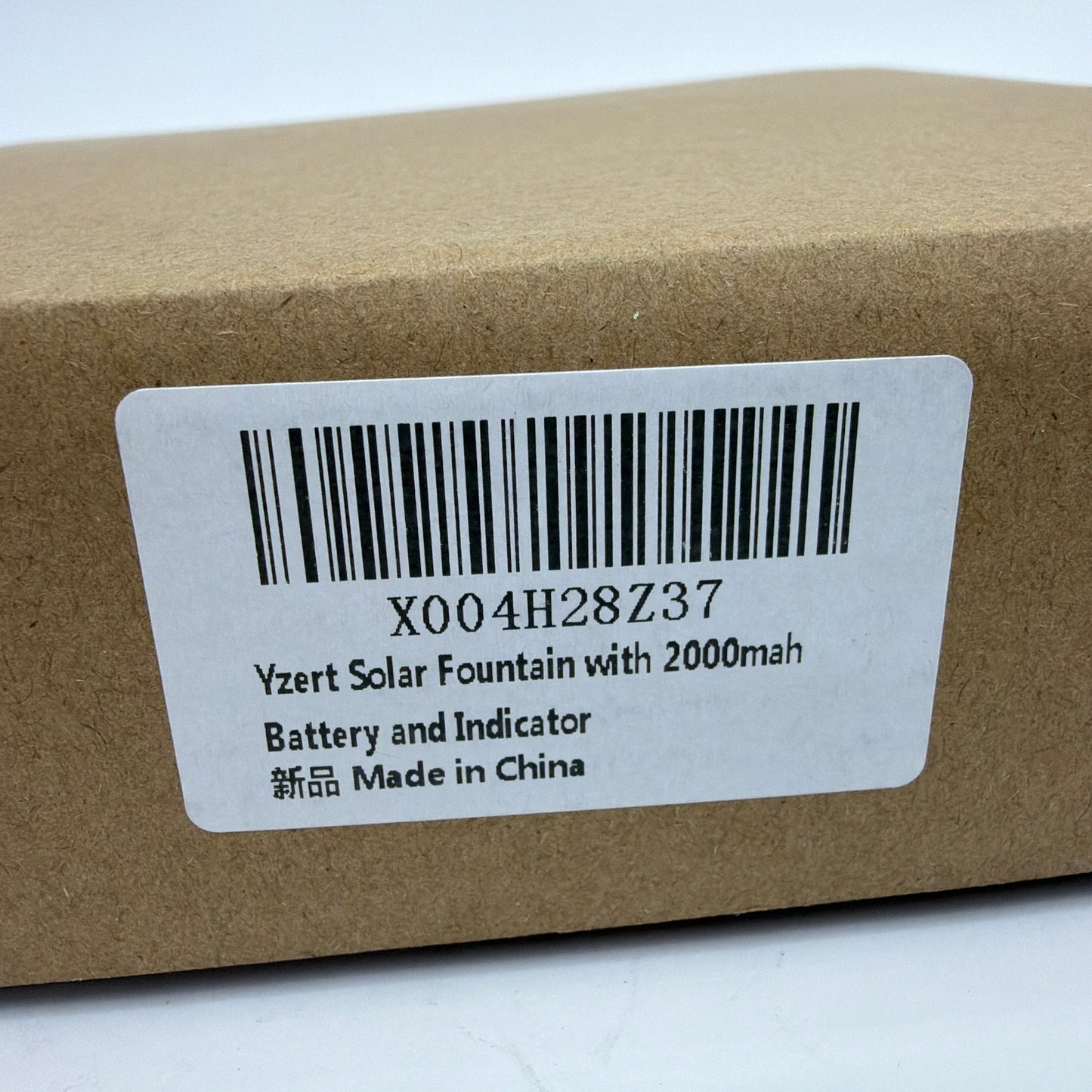 Yzert SP06D02 Solar Fountain 3.5W 2000mAh Floating Pump Black