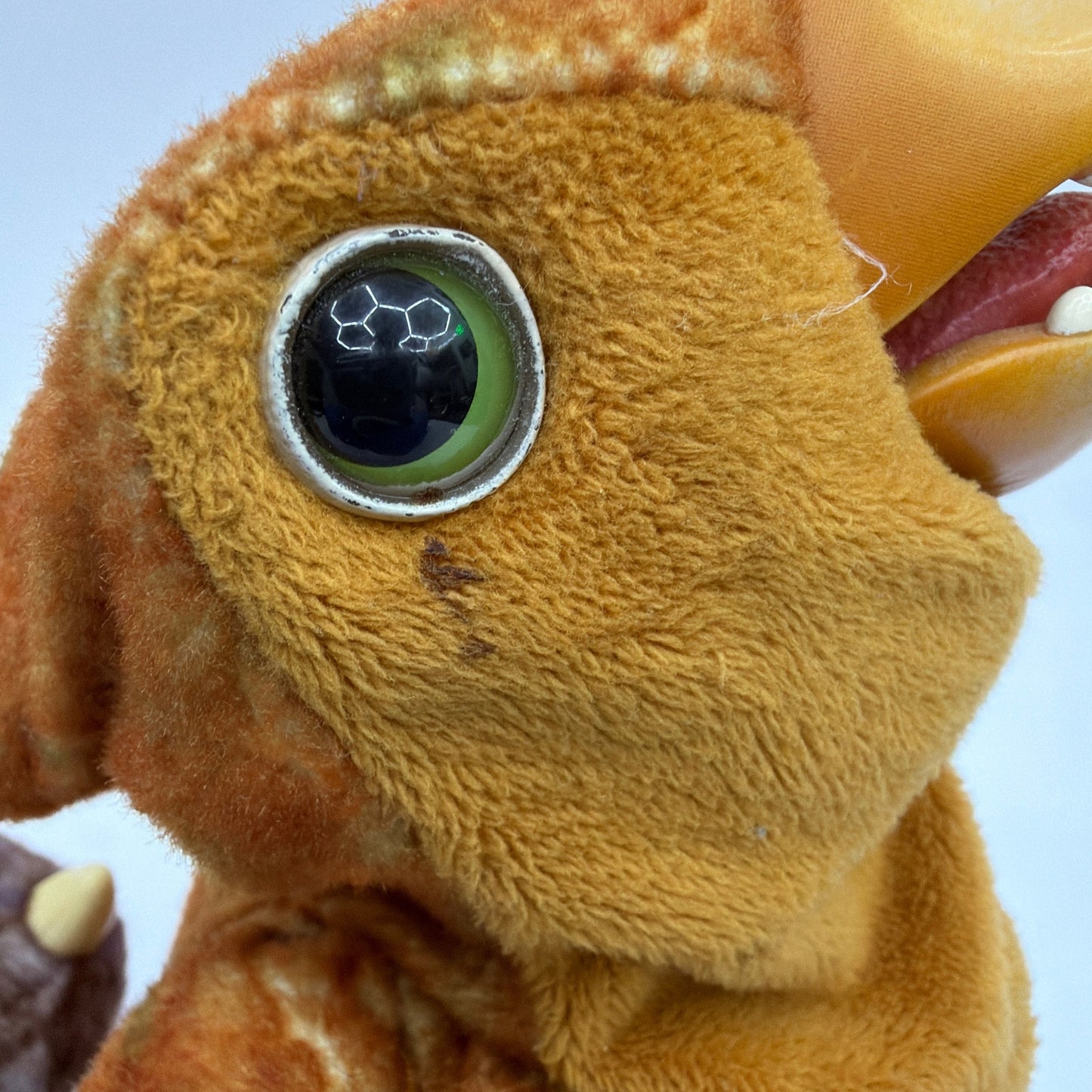 Playskool Hasbro Kota & Pals Hatchlings Triceratops and Pterodactyl Plush Lot