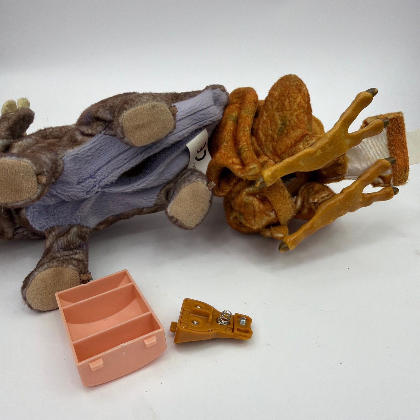 Playskool Hasbro Kota & Pals Hatchlings Triceratops and Pterodactyl Plush Lot