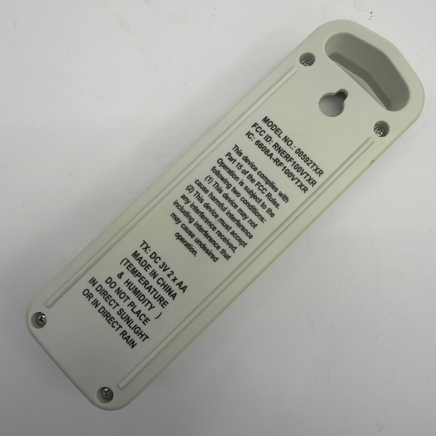 AcuRite 00592TXR Wireless Temperature and Humidity Sensor Transmitter White