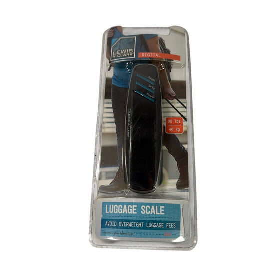 Lewis N. Clark Digital Luggage Scale 90 lb 40 kg Model 616 New in Package