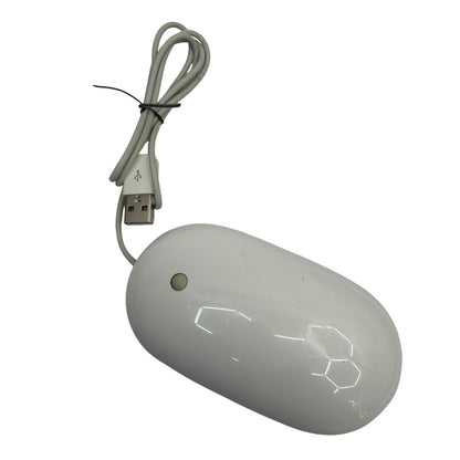 Apple Wired USB Mouse Model A1152 EMC 2058 White Tested Working