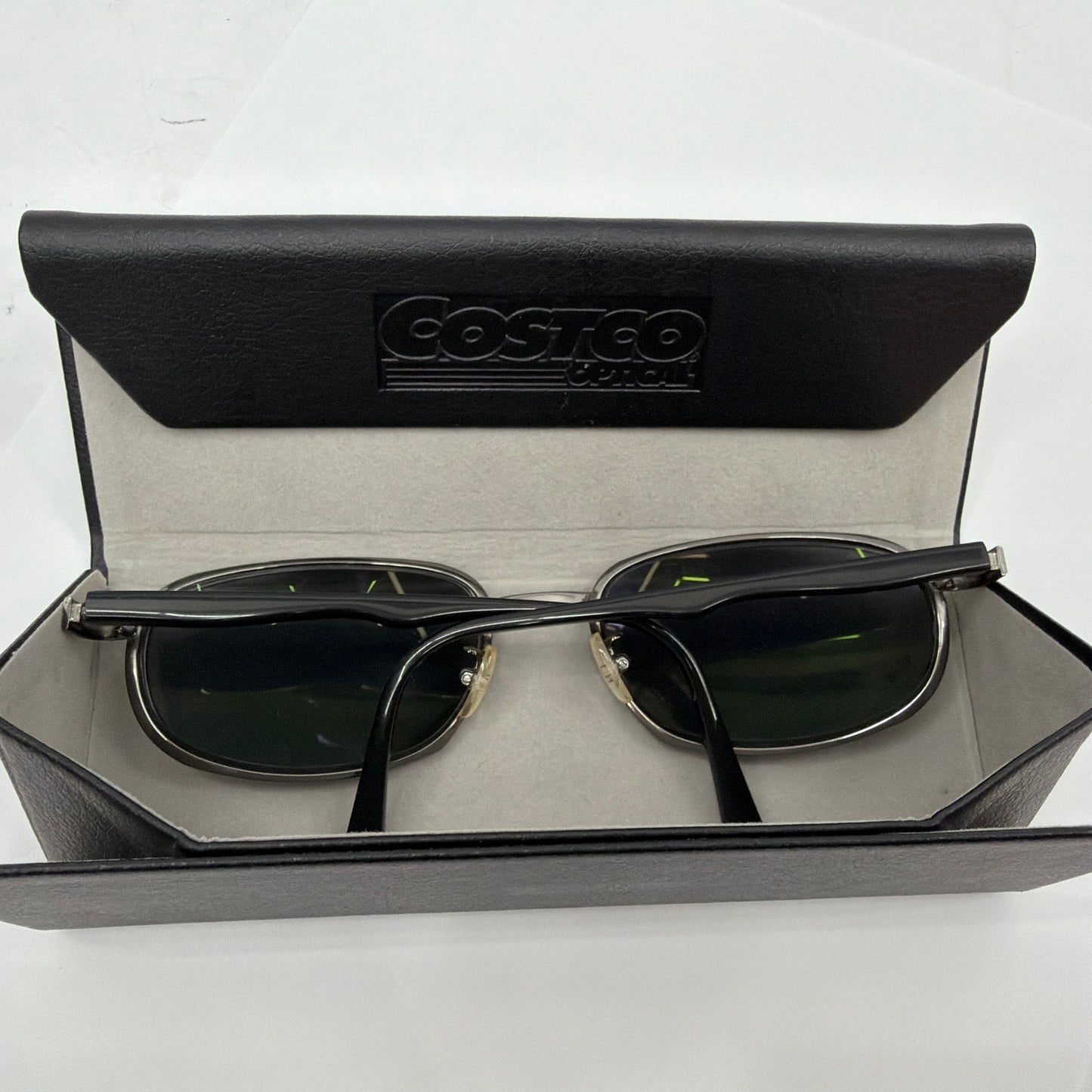 Kirkland Signature Costa 612013 Sunglasses Frame Silver Black With Costco Case