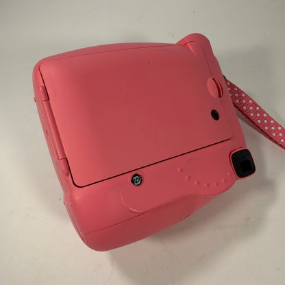 Fujifilm Instax Mini 9 Instant Film Camera Flamingo Pink Tested Working Missing