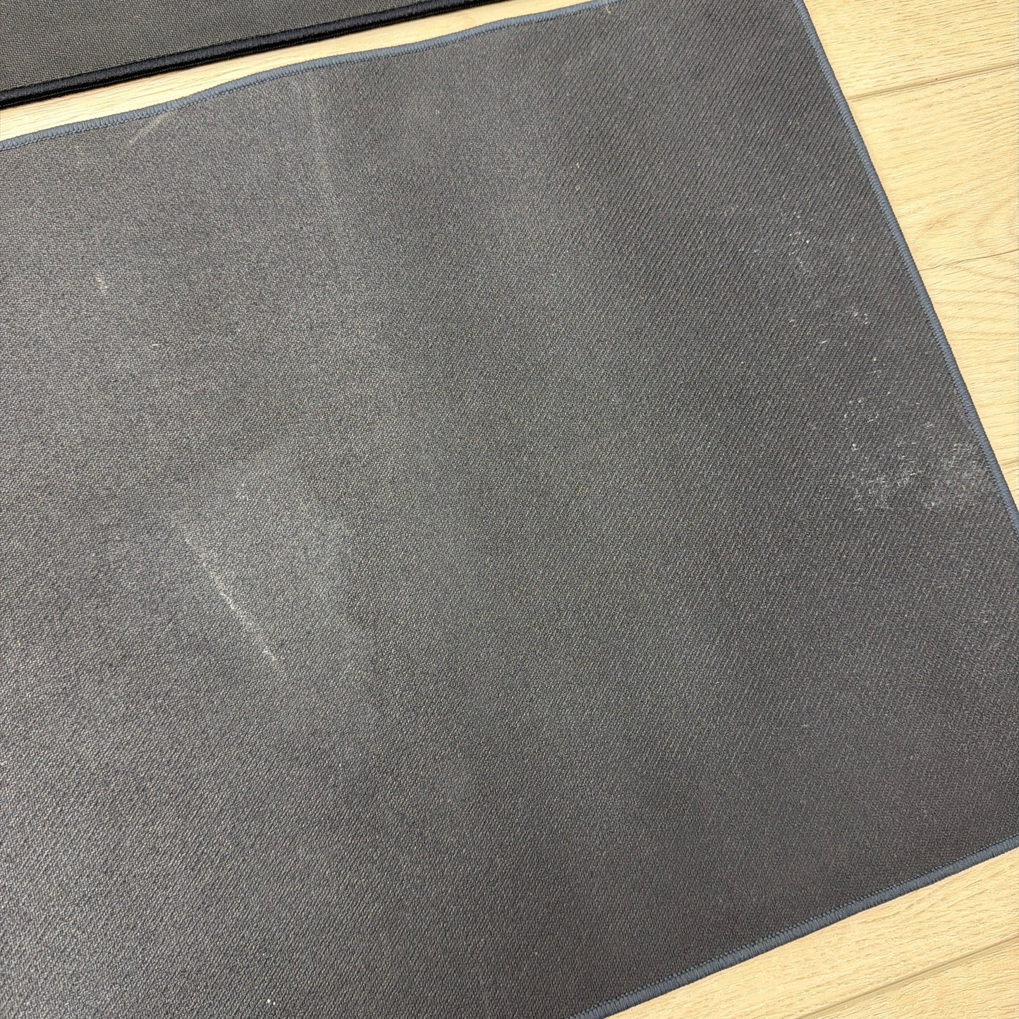 Lot of 2 Corsair Extended Mouse Pads 36x16 in Gray/Black Mixed Models