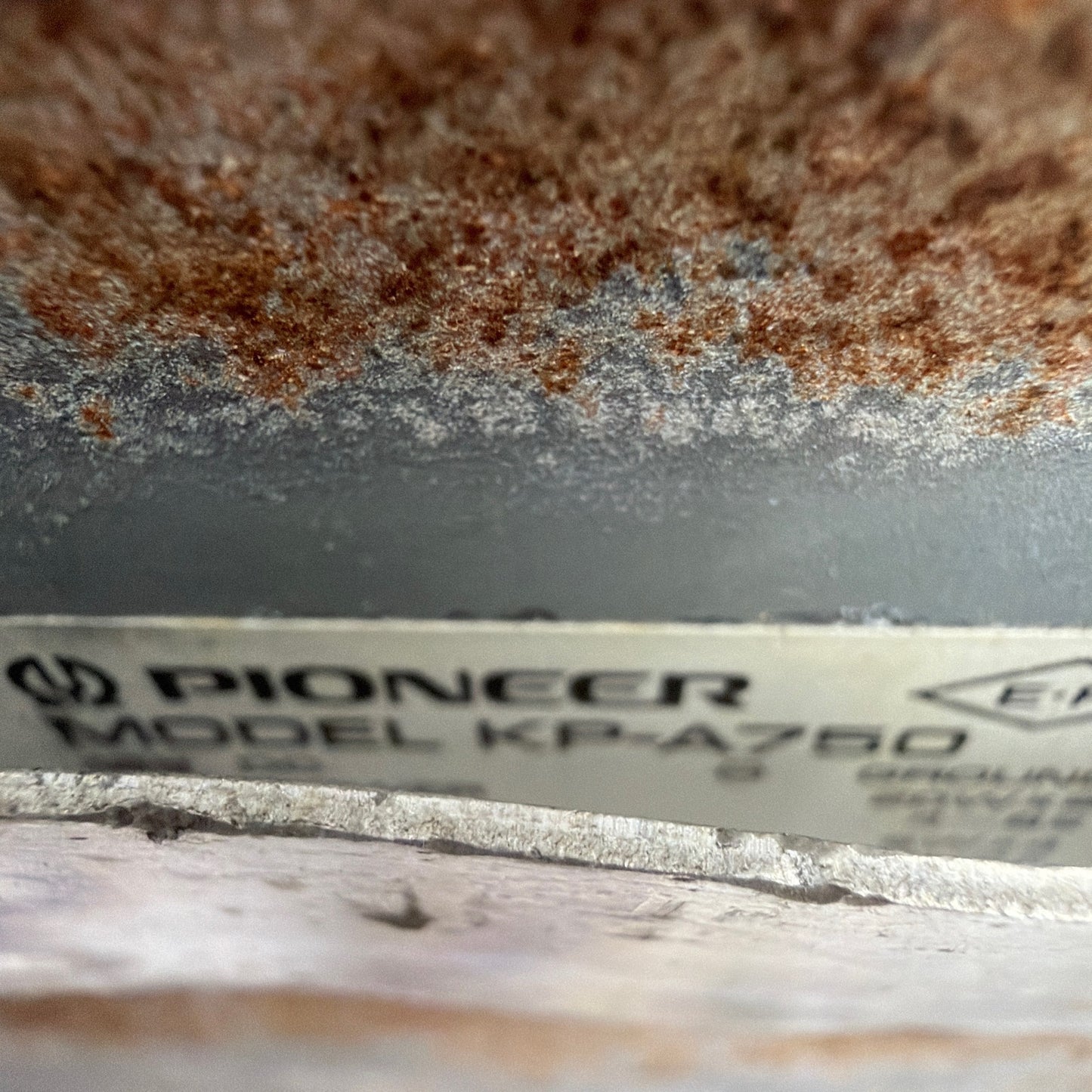 Pioneer KP-A750 Vintage AM/FM Cassette Car Stereo Auto-Reverse Untested