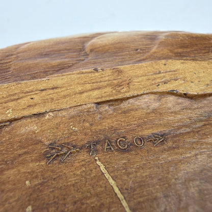 Vintage TACO Mount Rushmore Nat’l Memorial Souvenir Tray Wall Plaque 12"