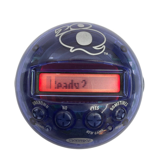 Radica 20Q 20 Questions Handheld Electronic Game Blue R8959 2009