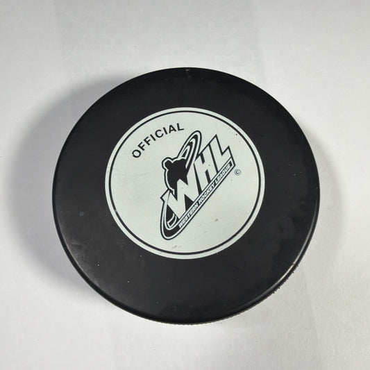 InGlasCo Seattle Thunderbirds Official WHL Hockey Puck Made in Slovakia