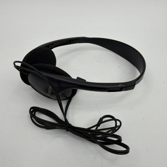 Sony MDR-023 Wired On-Ear Stereo Headphones Black