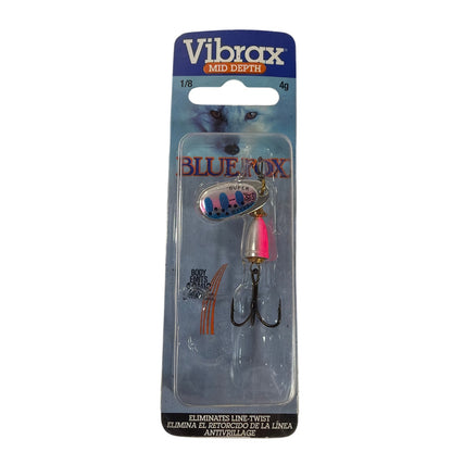 Blue Fox Vibrax Mid Depth Inline Spinner BFF1 RT Size 1 1/8 oz 4g