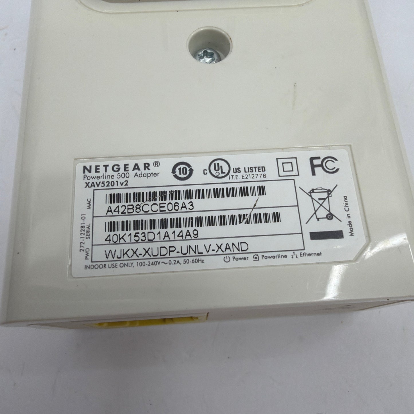 NETGEAR Powerline 500 Adapter XAV5201v2