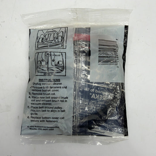 Rubbermaid 0397 Vacuum Cleaner Replacement Belts 2-Pack Fits Eureka/Hoover
