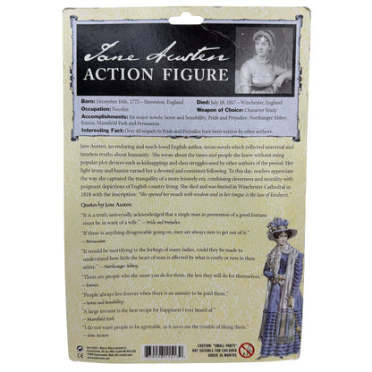 Accoutrements Jane Austen Action Figure w/ Writing Desk & Quill