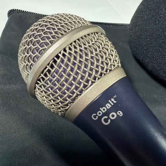 Electro-Voice EV Cobalt CO9 Dynamic Handheld Vocal Microphone Blue with Pouch