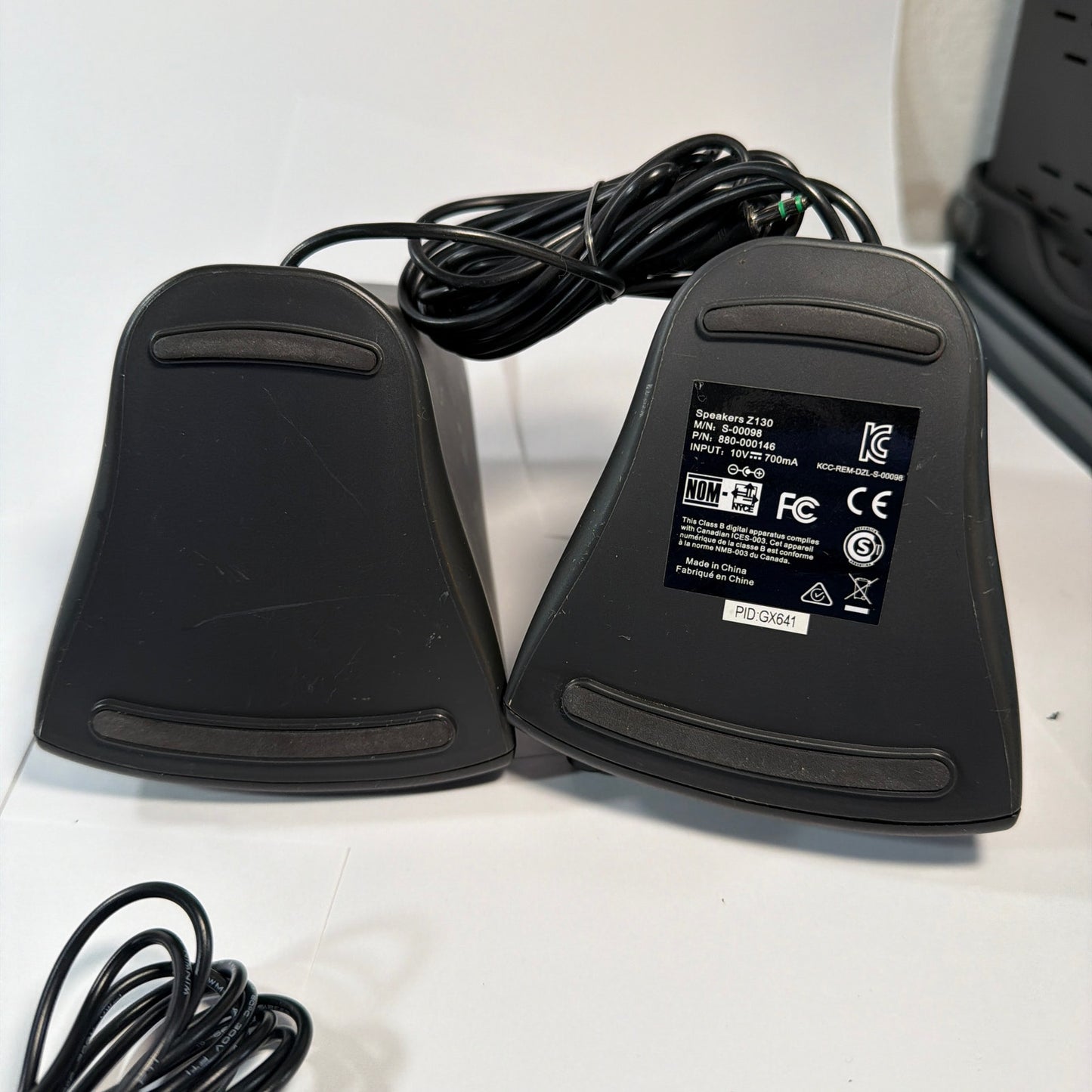 Logitech Z130 Wired 2.0 Computer Speakers Black