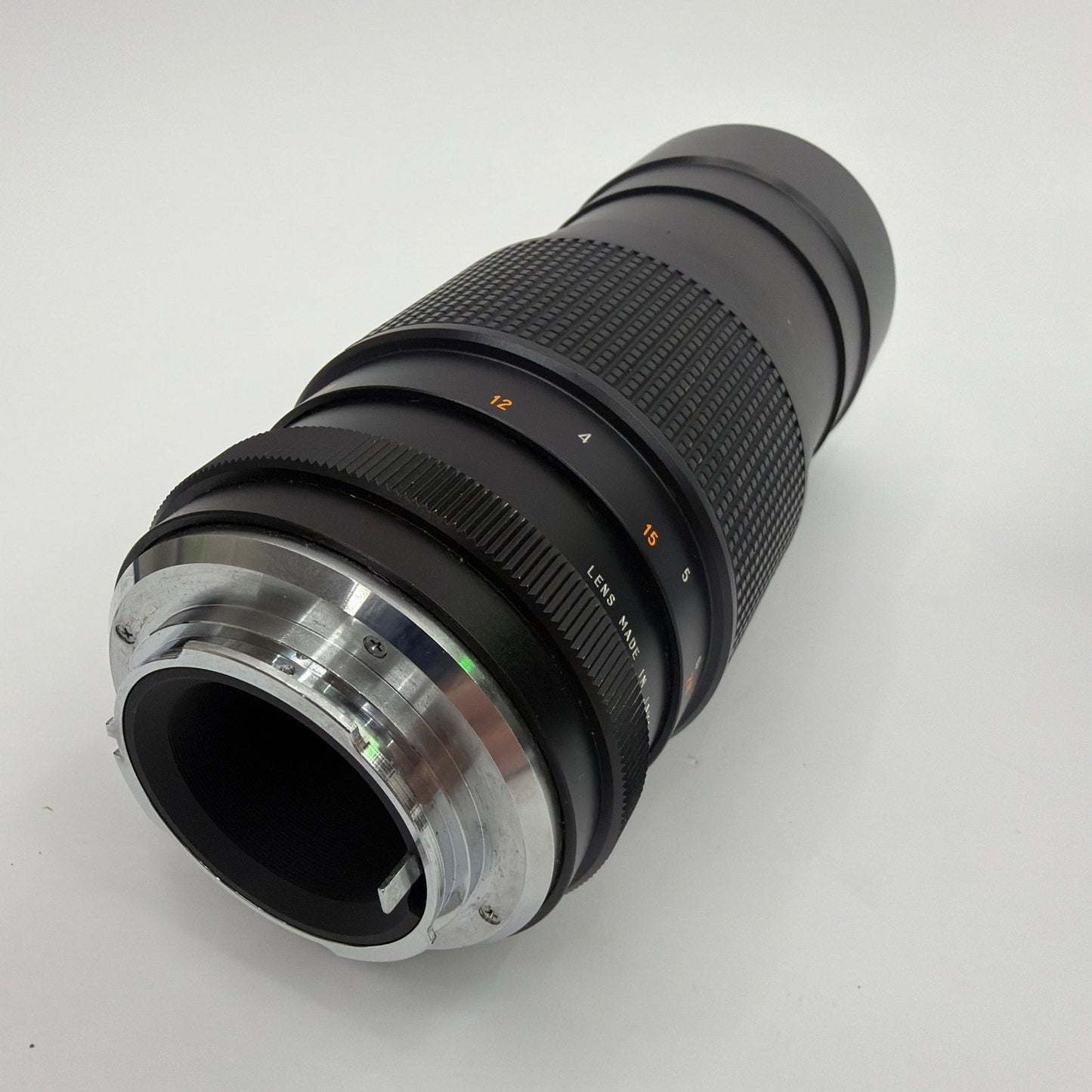 Asanuma Auto-Tele 200mm f/3.5 Manual Focus Lens for Minolta SR M/SR Mount w/Case