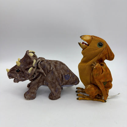 Playskool Hasbro Kota & Pals Hatchlings Triceratops and Pterodactyl Plush Lot
