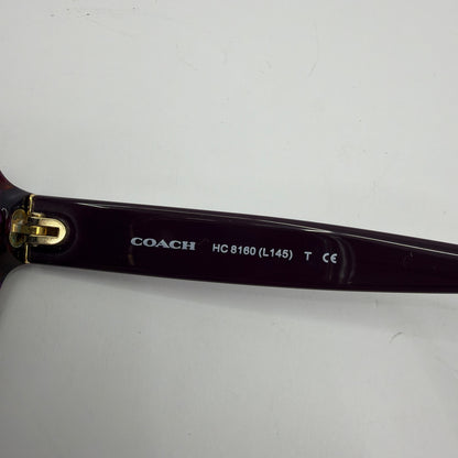 Coach HC8160 L145 Purple Confetti/Purple 56-17-135 Sunglasses Frame Only