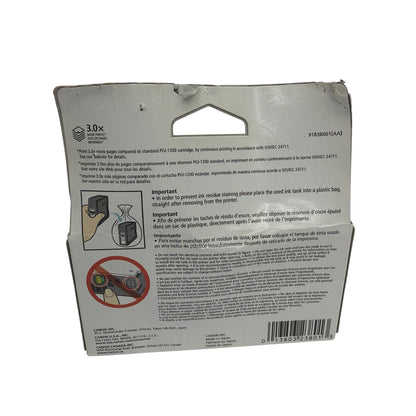 Canon MAXIFY PGI-1200XL BK 1200 Black XL Ink Tank 34.7ml Genuine OEM