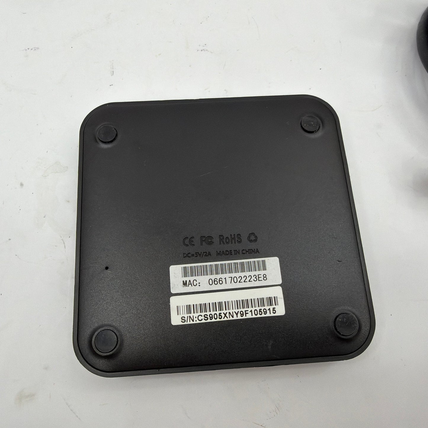 M9C Pro 4K Android TV Box 8GB Media Streamer with Power Adapter