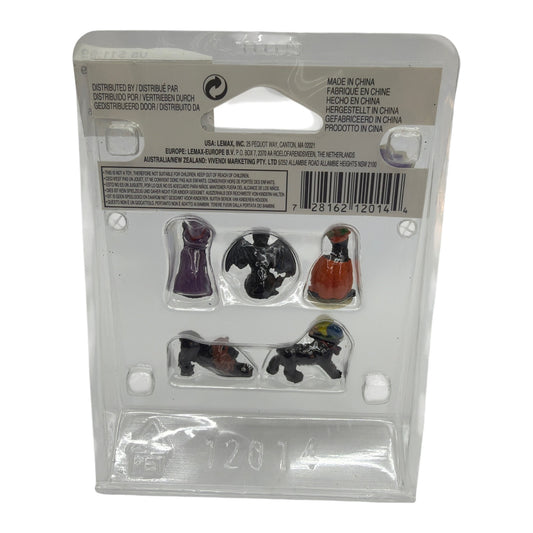 Lemax Spooky Town Halloween Cats Set of 5 Figurines 12014 2021 New Sealed