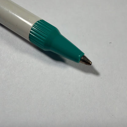 Nicoderm Nicotine Transdermal System Promotional Ballpoint Pen White/Green