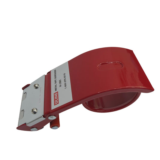 ULINE H-380 2 in Metal Strapping Tape Dispenser Red