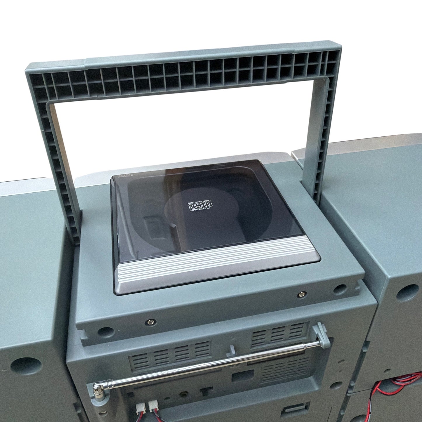 Sanyo CWM-480 BassXpander CD Portable Radio Cassette Recorder w/ Remote & Box