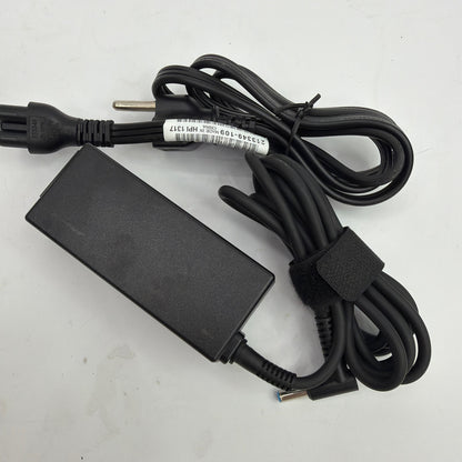 Genuine HP 45W Laptop AC Adapter Charger 19.5V 2.31A Blue Tip 741727-001