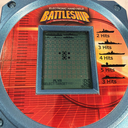 Hasbro MB Electronic Hand-Held Battleship Game 04633 Tested Working