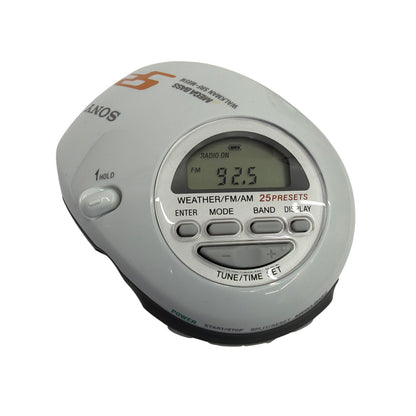 Sony Walkman Sports SRF-M85W S2 Weather/AM/FM Armband Radio with MDR-W014 Headps