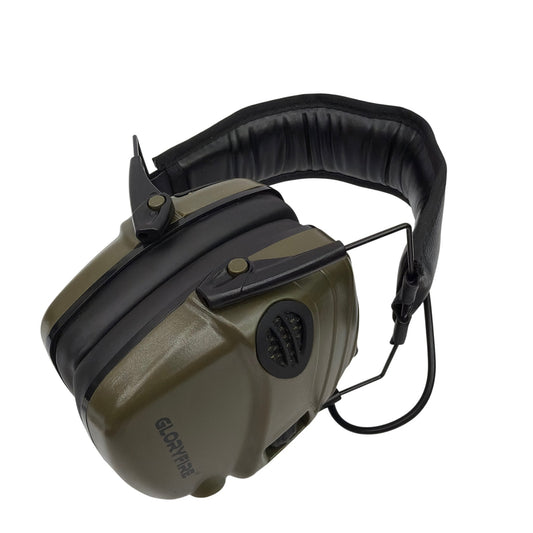 GLORYFIRE Electronic Shooting Hearing Protection Earmuffs Olive Green