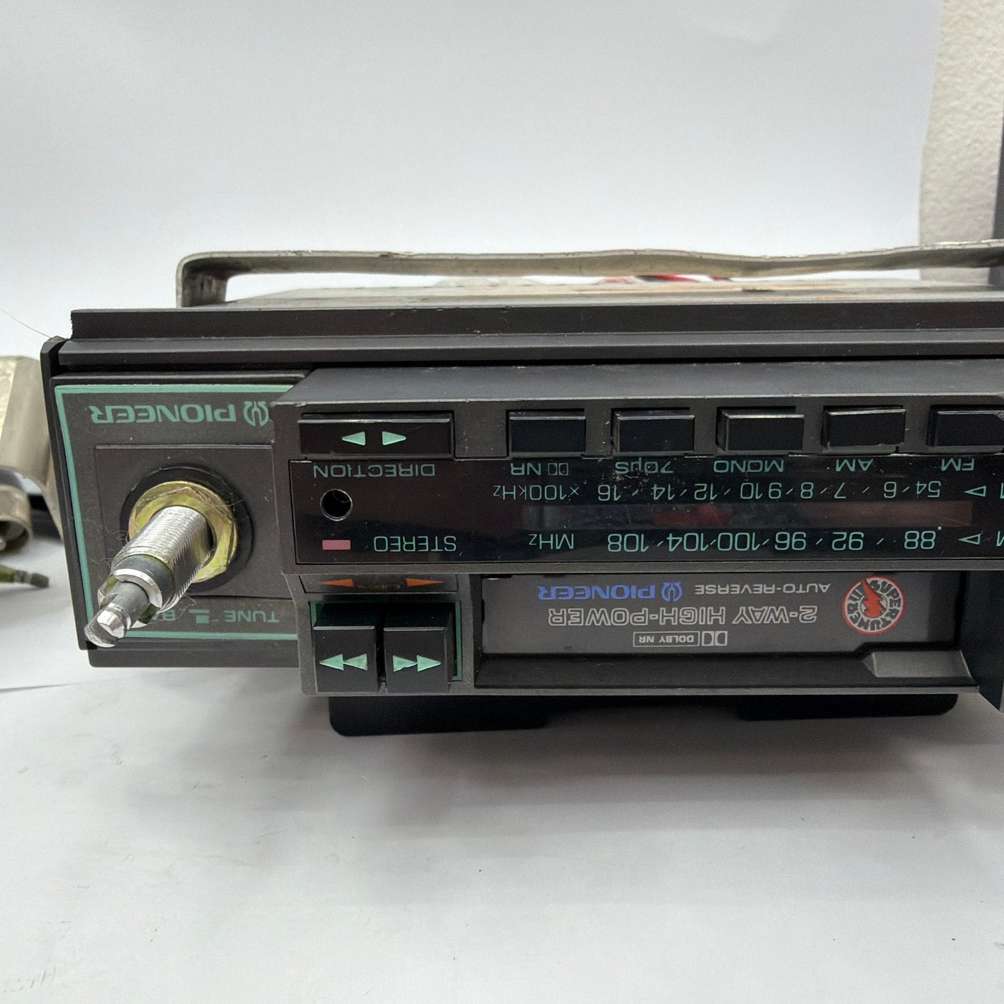 Pioneer KP-A750 Vintage AM/FM Cassette Car Stereo Auto-Reverse Untested