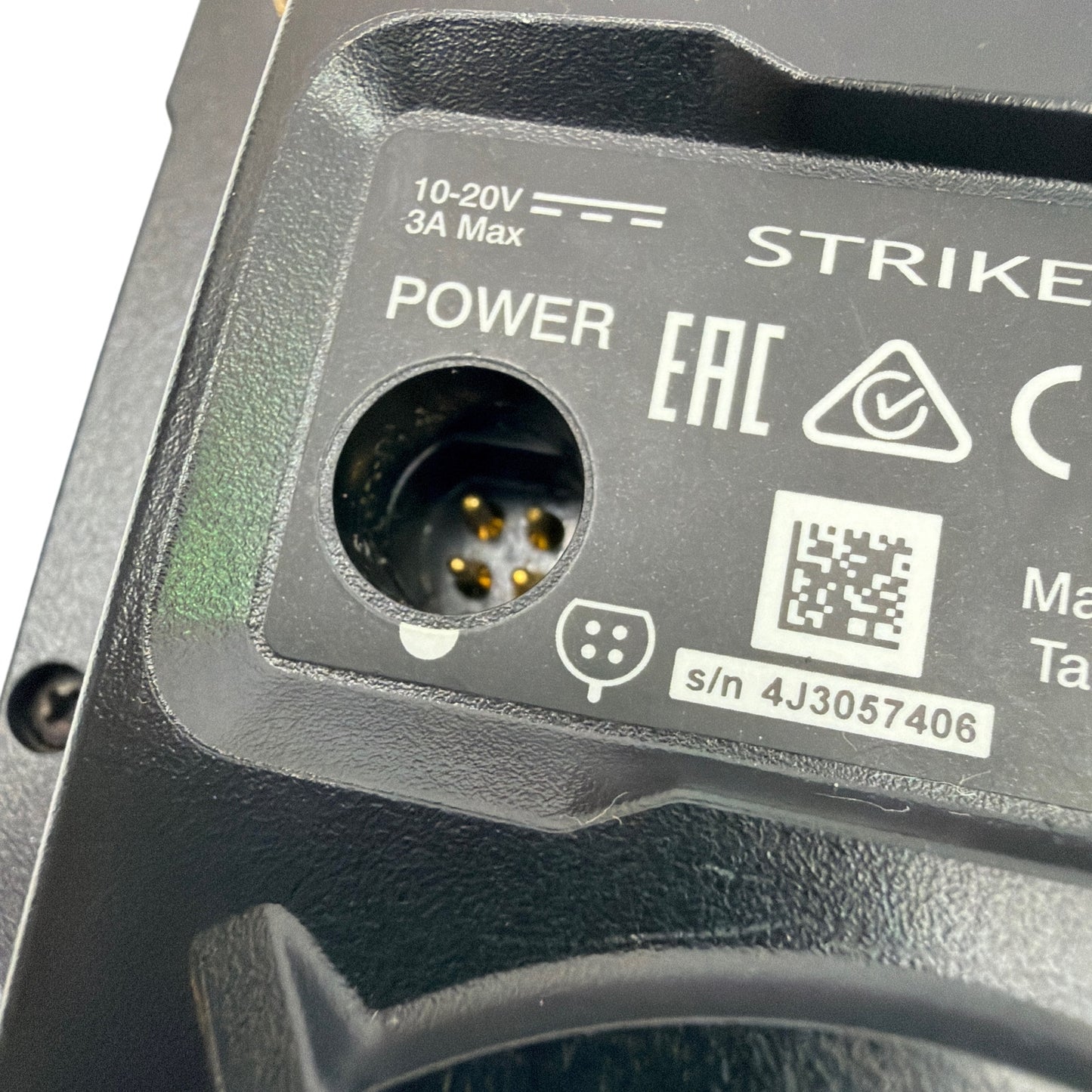 Garmin STRIKER 4 Fishfinder GPS Head Unit Only – Untested, XDCR Port Corrosion