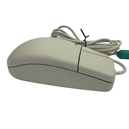 Microsoft Mouse Port Compatible Mouse 2.1A PS/2 Ball Mouse Beige P/N X03-60999