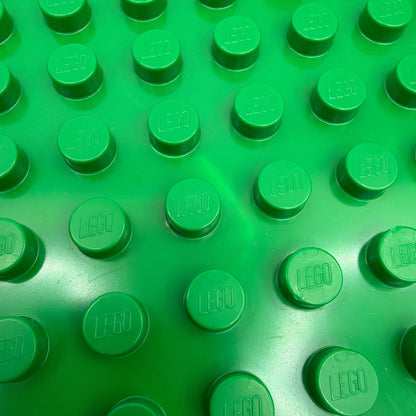 LEGO Duplo Large Green Baseplate 15" x 15" 34278 24x24 Round Corners