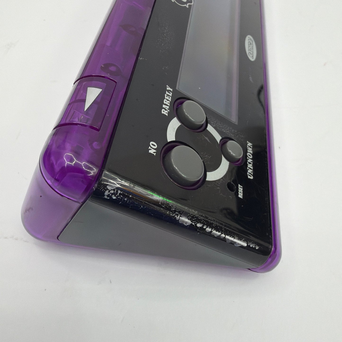 Radica 20Q Handheld Electronic Game Purple Tested Working