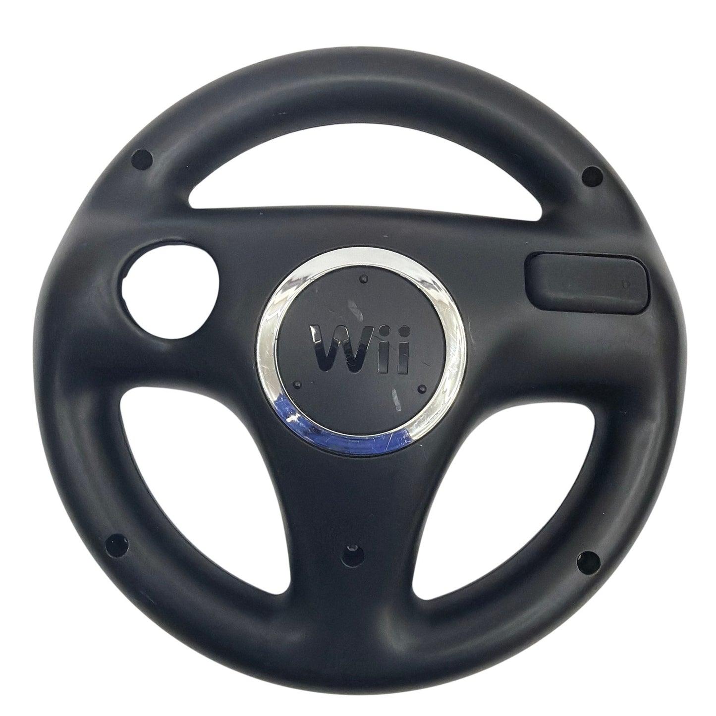 Nintendo Wii Wheel Steering Wheel Controller Accessory RVL-024 Black