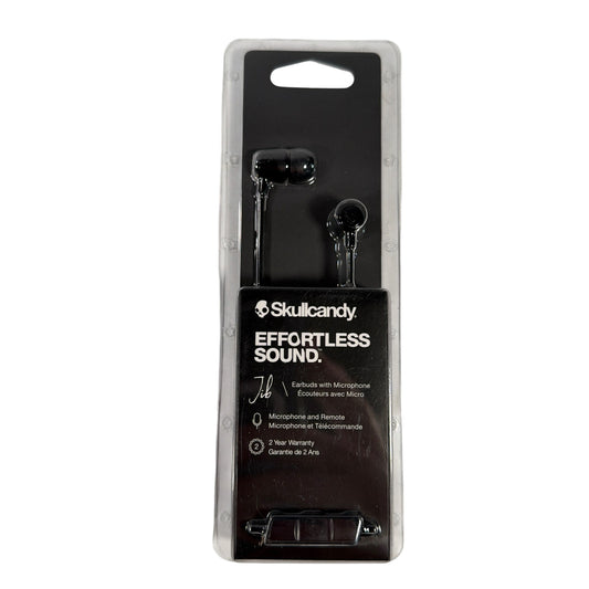 Skullcandy Jib Wired In-Ear Earbuds with Mic and Remote Black S2DUYK-343