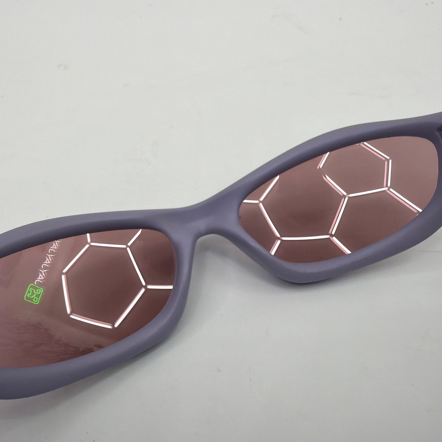 Vintage Oakley Minute Gen 2 Violet Purple Sunglasses Made in USA w/ Oakley Bag