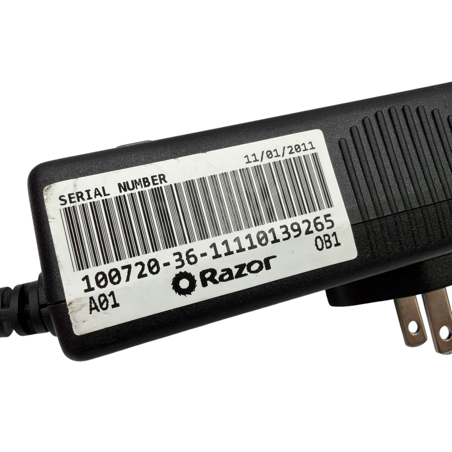 Razor Qili Power 24V 1.5A Charger QL-09009-B2401500H 3-Pin Power Supply