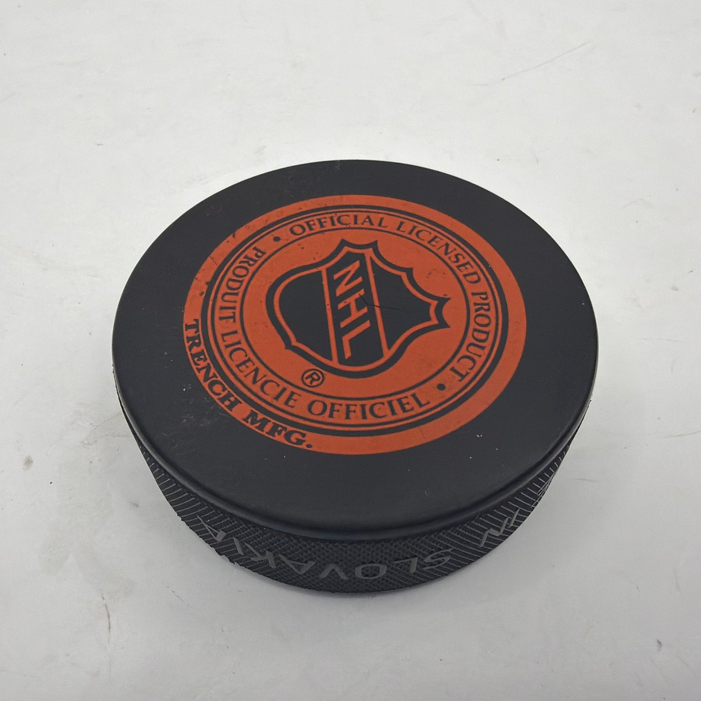 Calgary Flames Official Licensed NHL Hockey Puck 3 Inch Trench Mfg