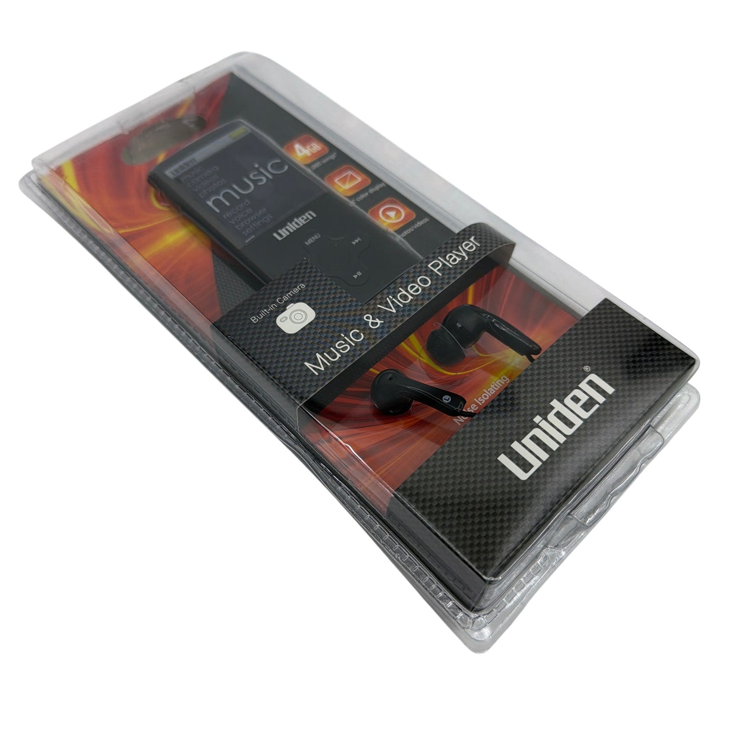 Uniden UMP418 4GB Music & Video Player 1.8" LCD — New Old Stock, Sealed