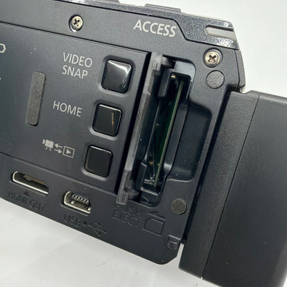 Canon VIXIA HF R300 Camcorder Black Tested Working